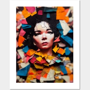 Ripped Bjork Posters and Art